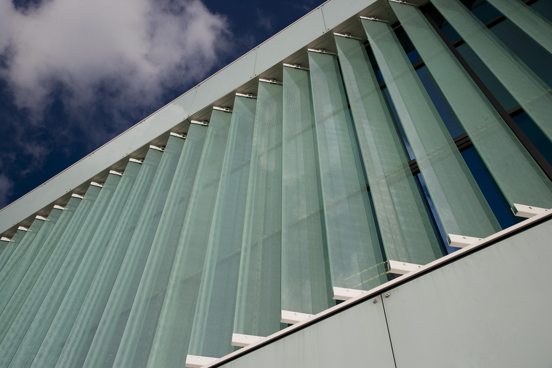 Elektrische gevellamellen