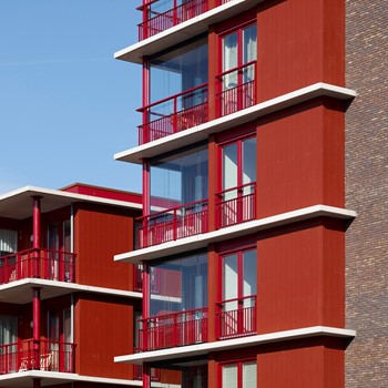 Het Schouw Appartementen-Amsterdam-Balkonbeglazing-Gevel-Mviewplus