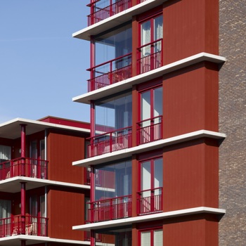 Het Schouw Appartementen-Amsterdam-Balkonbeglazing-Gevel-Mviewplus