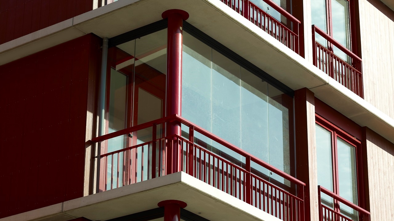 Het Schouw Amsterdam-Glazen balkon-Mviewplus