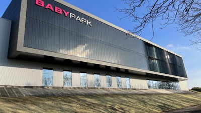Bijzondere lamellengevel is dé eyecatcher van Babypark Amersfoort